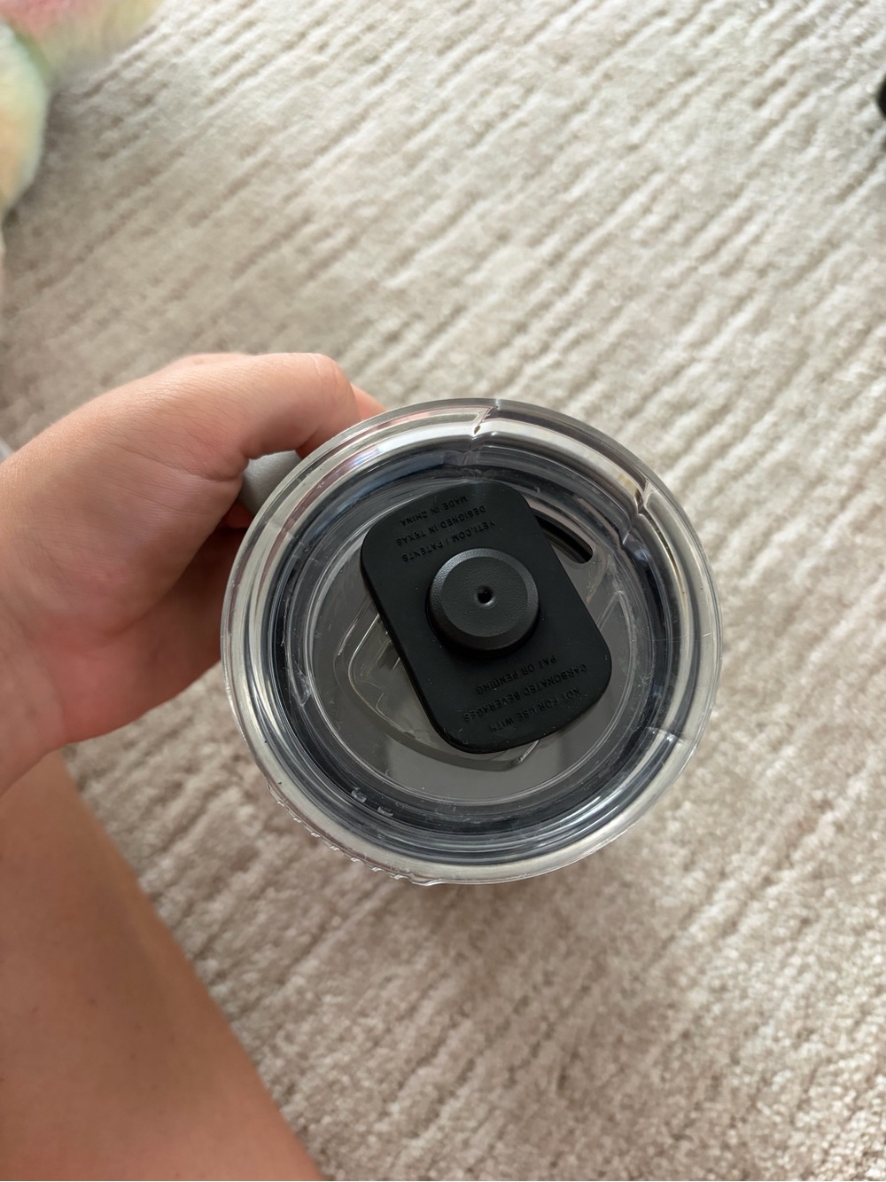 Yeti Rambler Travel Mug with Handle - Taupe Finish - Picture 2 of 4